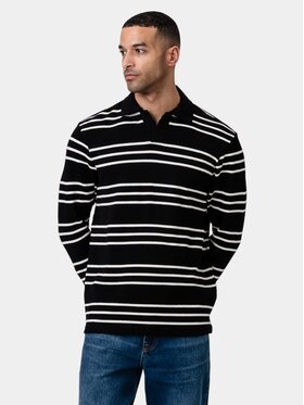 TeeShoppen TeeShoppen Polo 'Basic Collection' Czarny Regular Fit