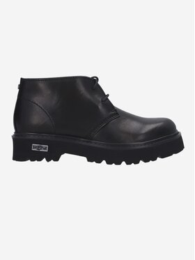 Cult Cult Polacchine slash 4548 mid l leayher Nero