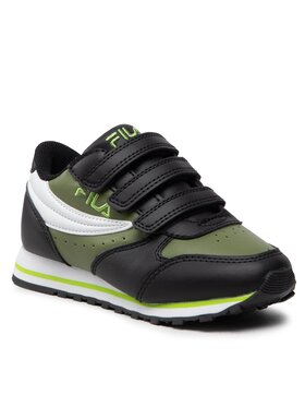 Fila Fila Sneakersy Orbit Velcro Low Kids 1010785.63031 Zelená