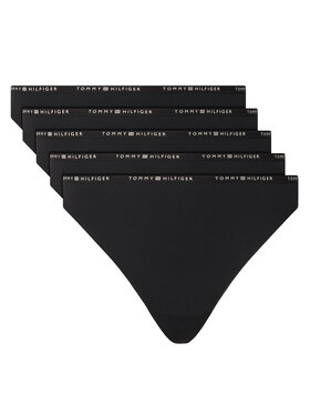 Tommy Hilfiger Tommy Hilfiger Stringide komplekt UW0UW06343 Must