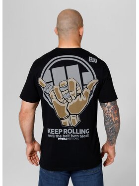 PITBULL PITBULL T-Shirt Koszulka Czarny Regular Fit