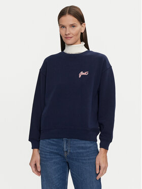 Gant Gant Bluza 4201239 Granatowy Loose Fit