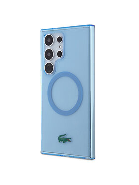 Lacoste Lacoste Etui na telefon Transparent MagSafe Niebieski