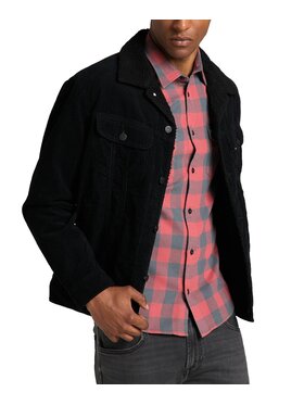 Lee Lee Kurtka zimowa L87BQE01 Czarny Regular Fit