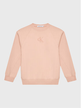 Calvin Klein Jeans Calvin Klein Jeans Majica dugih rukava Embroidery IG0IG02004 Ružičasta Relaxed Fit