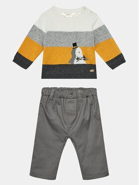 Mayoral Mayoral Completo pullover e pantaloni di tessuto 2.521 Grigio Regular Fit