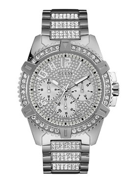 Guess Guess Zegarek Guess Frontier W0799G1 Srebrny