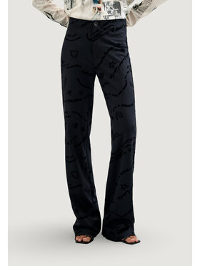 Desigual Desigual Pantaloni chino PANT_MICHELLE Nero Casual Fit