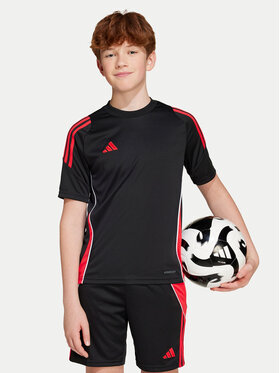 adidas adidas Techniniai marškinėliai Tiro 24 Jersey JP2496 Juoda Regular Fit