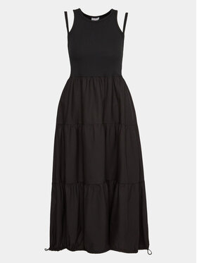 Deha Deha Rochie de zi D83740 Negru Regular Fit