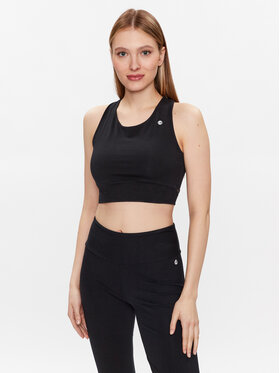 Deha Deha топ B84451 Черен Slim Fit