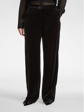 Elena Mirò Elena Mirò Pantaloni di tessuto P165P300369N033 Nero Regular Fit