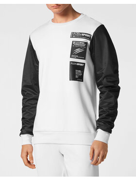 Plein Sport Plein Sport S dlouhým rukávem 13091 Bílá Regular Fit