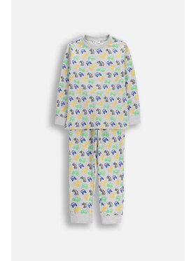 Coccodrillo Coccodrillo Piżama ZC5448112PJS-019 Szary Regular Fit