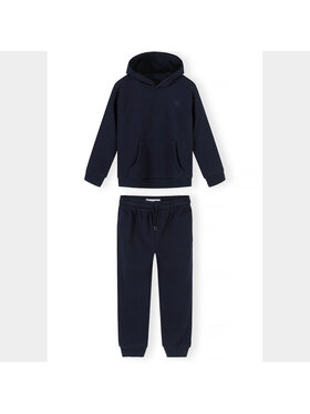 minoti minoti Komplet dresowy 33FLEECE299 Granatowy Slim Fit