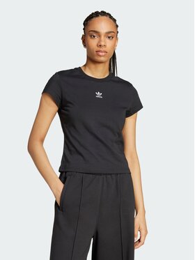 adidas adidas T-Shirt Essentials Slim Tee Czarny Slim Fit
