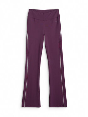 4F 4F Legginsy SPORTS CLUB Bordowy Slim Fit