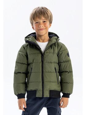 MINOTI MINOTI Kurtka zimowa 19coat75 Khaki Regular Fit