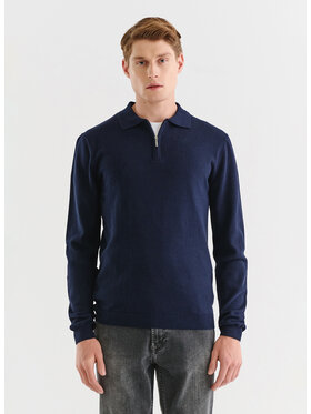 Pako Lorente Pako Lorente Sweter P23WF-2X-009 Granatowy Classic Fit