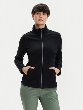 CMP CMP Флісовий реглан 33H2356 Чорний Regular Fit