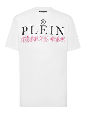 PHILIPP PLEIN PHILIPP PLEIN T-Shirt 1433 Różowy Regular Fit