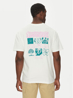 Quiksilver Quiksilver T-Shirt EQYZT08032 Εκρού Oversize