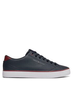 Tommy Hilfiger Tommy Hilfiger Sneakers Th Hi Vulc Core Low Leather FM0FM05041 Bleumarin