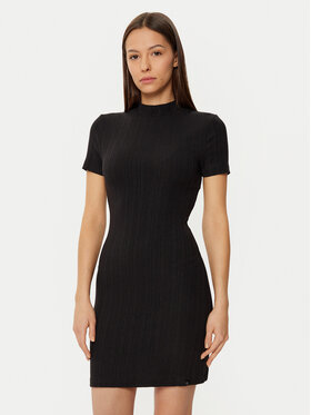 Calvin Klein Jeans Calvin Klein Jeans Kleid für den Alltag J20J224832 Schwarz Slim Fit