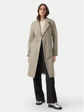 Vero Moda Vero Moda Átmeneti kabát Fortuneaya 10278330 Bézs Regular Fit