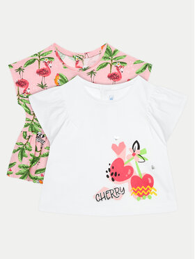 Mayoral Mayoral Komplet t-shirt majic﻿ 1011 Pisana Regular Fit