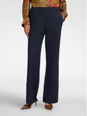 Elena Mirò Elena Mirò Spodnie materiałowe P813Z000211N034 Niebieski Flare Fit