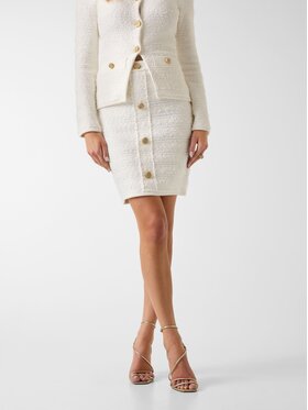 Guess Guess Spódnica mini 180649 Beżowy Classic Fit