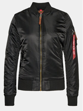 Alpha Industries Alpha Industries Яке бомбър MA-1 VF 59 133009 Черен Regular Fit