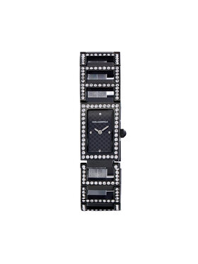 KARL LAGERFELD KARL LAGERFELD Hodinky R0553103501 Černá