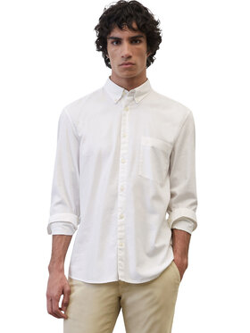 Marc O'Polo Marc O'Polo Πουκάμισο B21 7242 42414 Εκρού Regular Fit