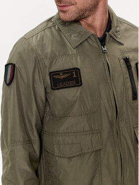 Aeronautica Militare Bomber Jakna 241AB2071CT3081 Zelena Regular Fit