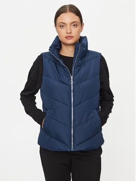 JDY JDY Gilet 15305657 Blu scuro Regular Fit