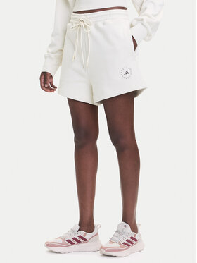 adidas by Stella McCartney adidas by Stella McCartney Спортивні шорти True Casuals JX6786 Бежевий Loose Fit