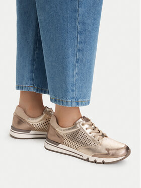 Caprice Caprice Sneakersy 9-23752-46 Złoty