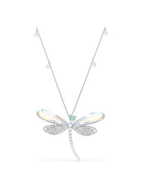 Swarovski Swarovski Naszyjnik Dragonfly Ariana Grande 5737429 Srebrny