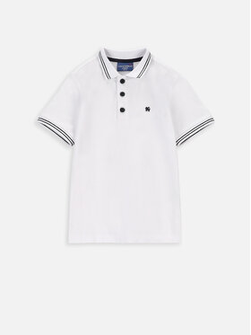 Coccodrillo Coccodrillo Polokošeľa ZC3143603EJB Biela Regular Fit