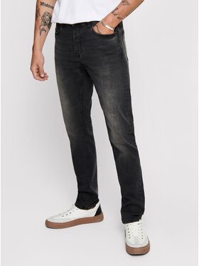 Only & Sons Only & Sons Blugi Loom 22010447 Negru Slim Fit