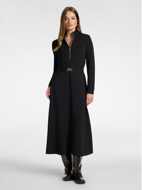 Elena Mirò Elena Mirò Sukienka wieczorowa 7004Z000130N033 Czarny A-Line Fit