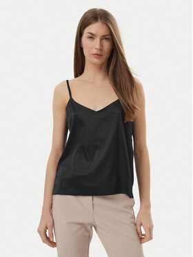 Simple Simple Topiņš 62TSLED102 Melns Regular Fit