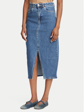 Vero Moda Vero Moda Jeansrock Veri 10295731 Blau Regular Fit