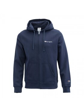 Champion Champion Bluza Full Zip Hoodie Sweatshirt Granatowy Regular Fit