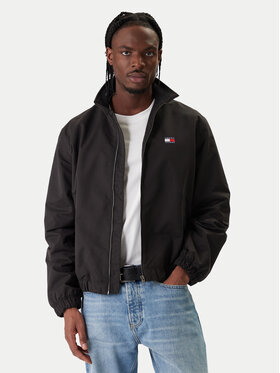 Tommy Jeans Tommy Jeans Prechodná bunda Essential DM0DM22720 Čierna Regular Fit