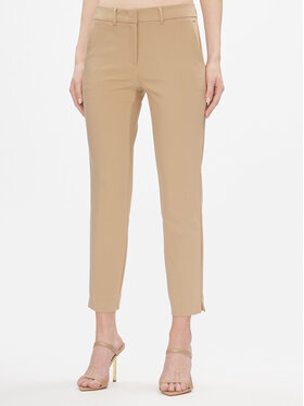 Marella Marella Hlače Macario 2413131031200 Smeđa Regular Fit