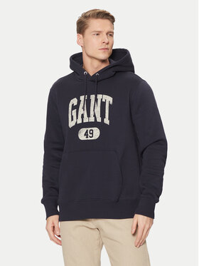 Gant Gant Bluza 49 Arch Graphic 2044009 Granatowy Regular Fit