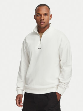 HUGO HUGO Pulóver Durty244 50525881 Krém Relaxed Fit